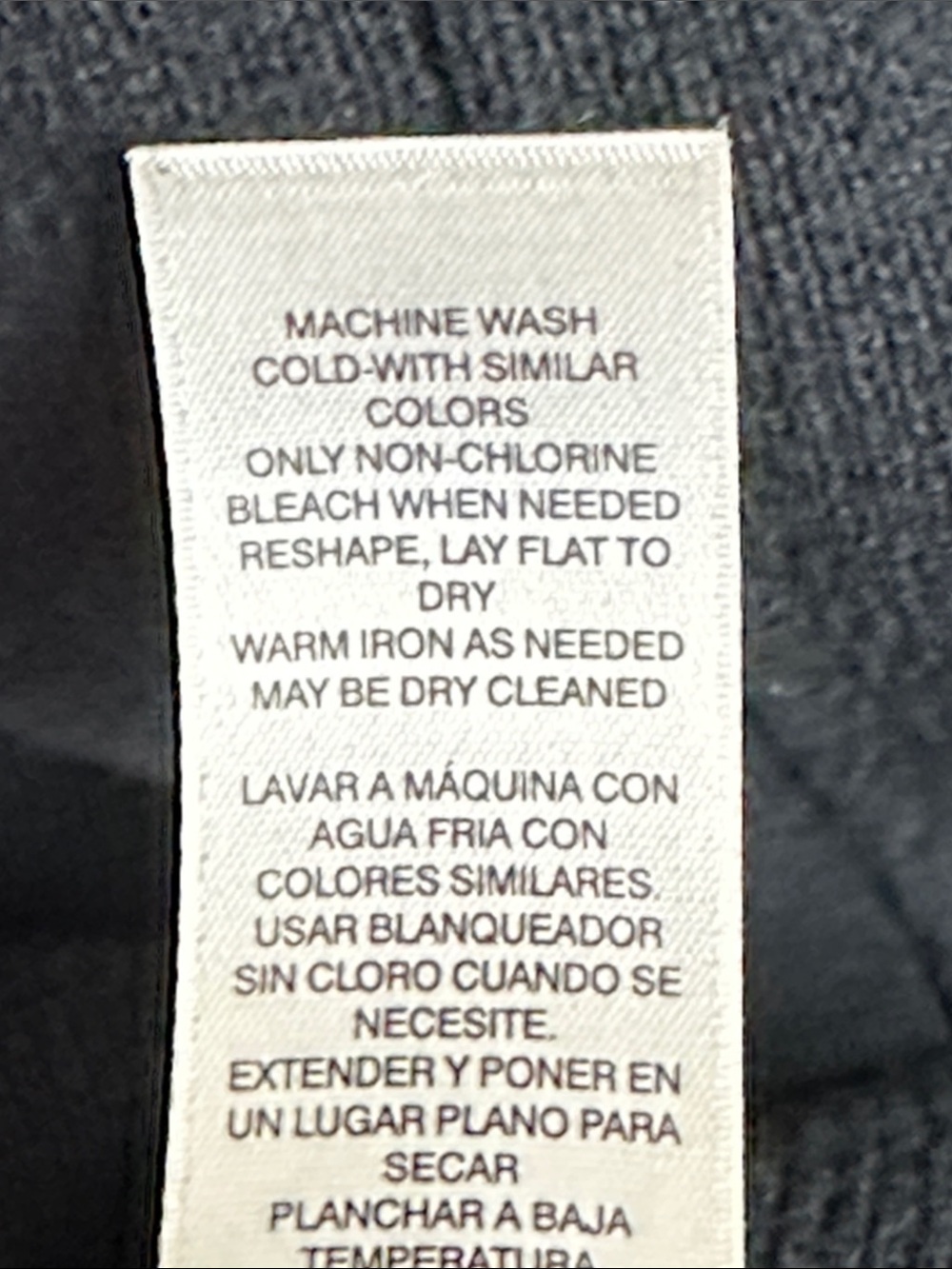 Chico’s black heavyweight long open front vest, size 3 (XL) - Picture 6 of 6